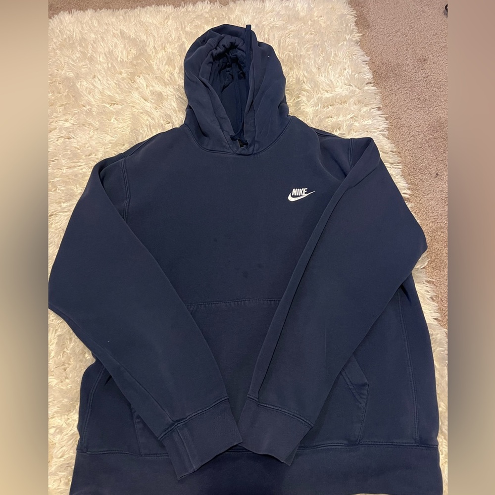 Navy blue Nike hoodie